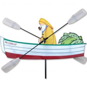 Fisherman - 24in Whirligig