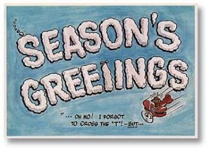Seasons Greetings