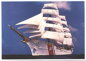 Coast Guard Eagle card 