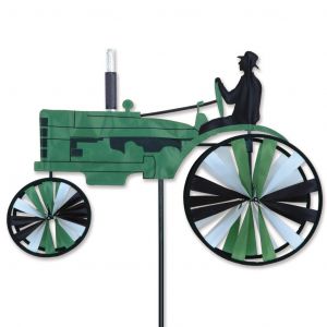 Old Green Tractor - 23in Spinner