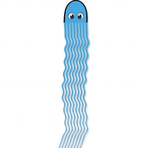Blue Squeaky Jr. Kite