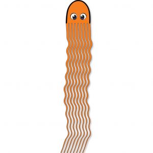 Orange Squeaky Jr. Kite