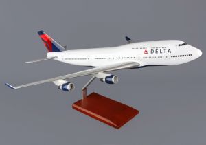 DELTA 747-400 1/100 NEW LIVERY