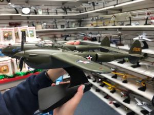 P-38 LIGHTNING WWII FIGHTER..GLACIER GIRL