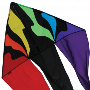 Rainbow - 56in Flo-Tail Delta Kite