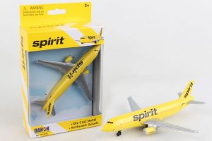 SPIRIT AIRLINES DIE CAST AIRPLANE