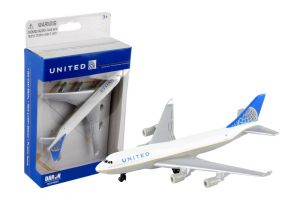 UNITED 747 DIE CAST PLANE
