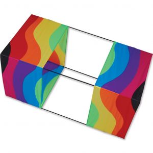 Wavy Rainbow - 40in Box Kite