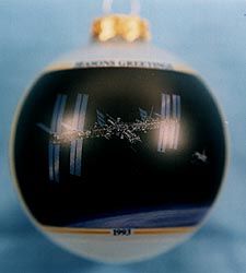 Space Station Freedom Ornament