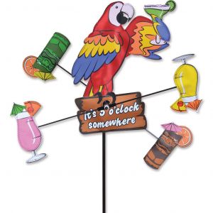 Island Parrot 12in - Whirligig