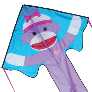 Girl Sock Monkey - Large Easy Flyer