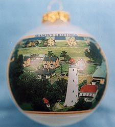 Sandy Hook Light House Ornament