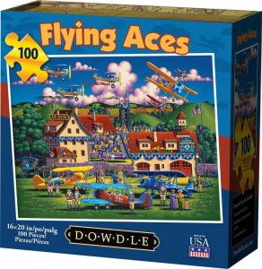 FLYING ACES - TRADITIONAL PUZZLE 100 PIECE