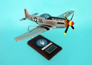 P-51D MUSTANG SILVER OLD CROW 1/24