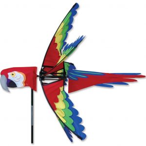 Scarlet Macaw 27in Spinner
