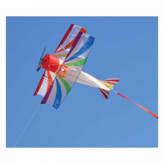 PR 11042 Rainbow Bi-Plane Special Single Line Kite..25..... 