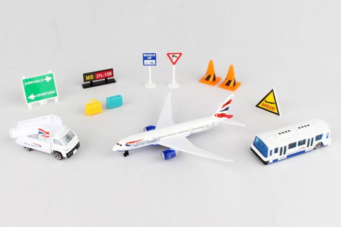 british airways airport playset