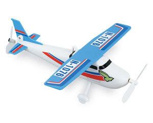 flying toy plane on string