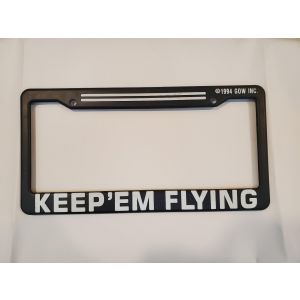 Keep'Em Flying - License Plate Frame