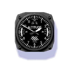 Altimeter Clock
