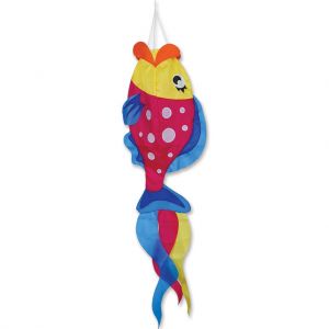Polka Dot Parrot Fish Windsock